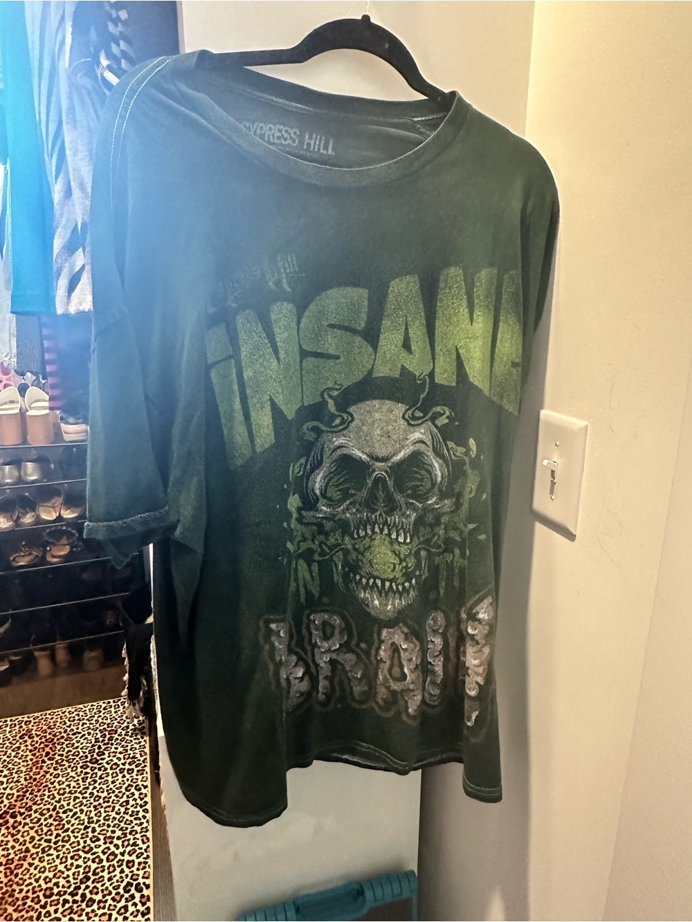 Kids' 'Insane in the Brain' Graphic Tee - Green